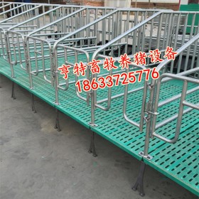 云南昭通复合定位栏养猪设备猪床销售厂家