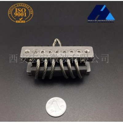西安宏安工业动力机械设备防震用-GX-40AN1钢丝绳隔振器