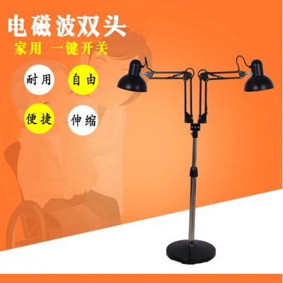 批發電磁波燈家用按摩器電磁波理療燈烤版發熱黑色一鍵開關