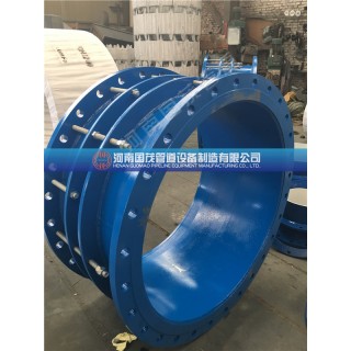 磐石雙法蘭限位伸縮接頭在管道中有著至關重要的作用