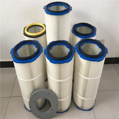 六耳卡盤粉末回收濾筒 噴塑除塵濾筒350*900