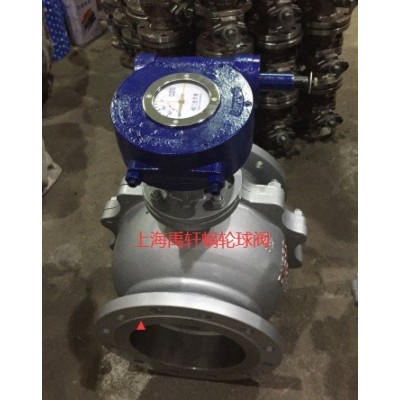 上海禹軒手動閥門渦輪頭 QDX3-6渦輪蝶閥執行器