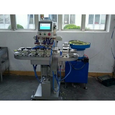 全自動筆桿絲印機蘇州市歐可達印刷設備口紅管單色印刷