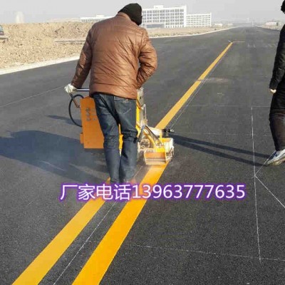 斑馬線熱熔標(biāo)線機小區(qū)地面熱熔噴涂機