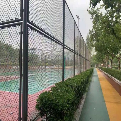 朔州戶外體育場圍欄網 球場鐵絲網 球場菱形護欄直供
