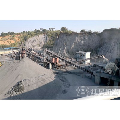 煤矸石制砂生产线流程和设备配置Y8