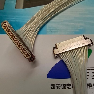 小體積接插件J30JZ/XN66TJCAL01壓接矩形連接器供應