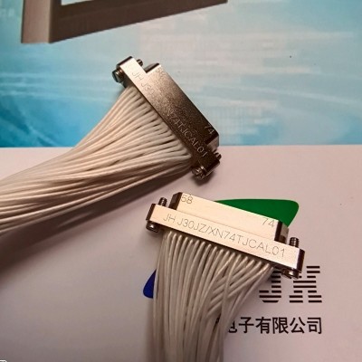 用高溫導線J30JZ/XN74TJCAL01壓接式矩形連接器錦宏牌供應