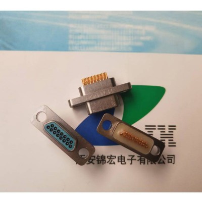 15PIN焊接插頭J30J-15TJSL矩形連接器錦宏供應