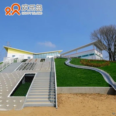 小區(qū)兒童樂園游樂設備廠家批發(fā) 大型公園小區(qū)樂園兒童滑梯可定做