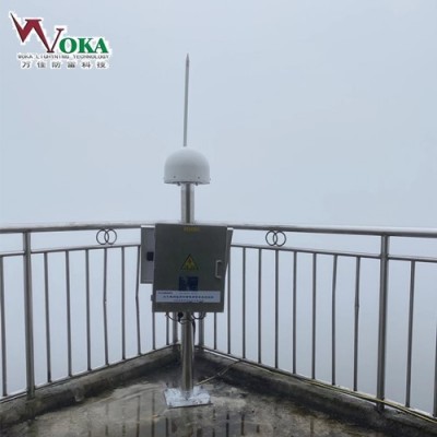中海油輸油站庫罐區(qū)雷電預(yù)警系統(tǒng) 蜂窩狀雷電來臨預(yù)警系統(tǒng)廠家