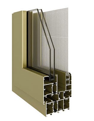 断桥隔热铝门窗幕墙型材及成品设计制作加工安装