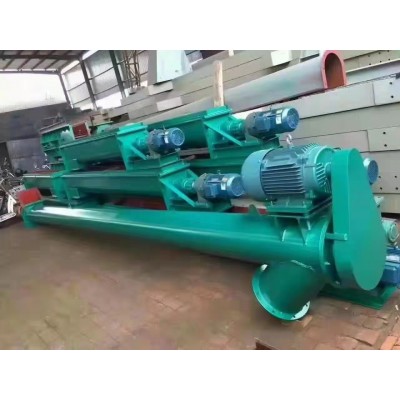 絞龍輸送機在除塵器中用途