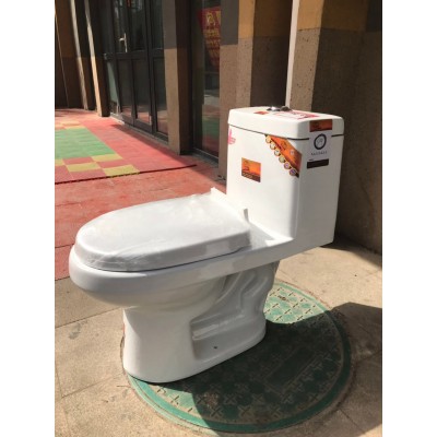 重庆万盛区陶瓷马桶-工程卫浴批发-连体坐便器厂家直销