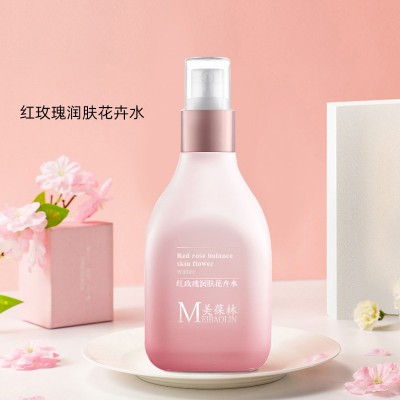 美葆林紅玫瑰衡膚花卉水OEM貼牌爽膚水化妝水護膚品供