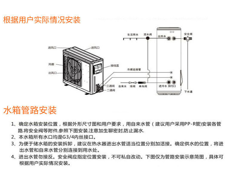 水循環(huán)空氣能熱水器