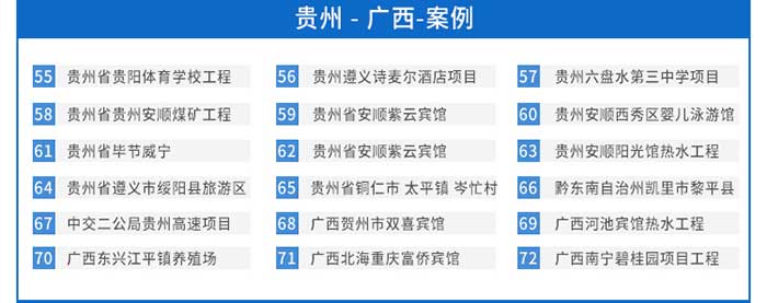 商用熱水設備工程案例