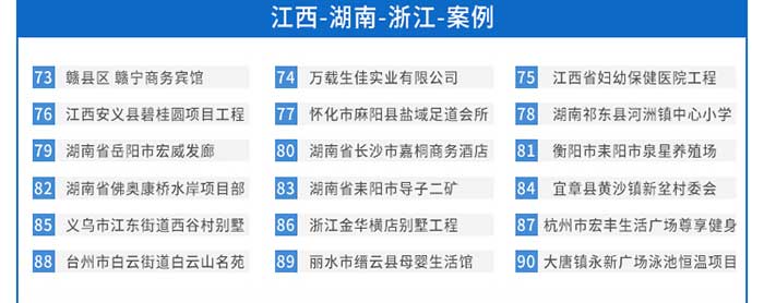 商用熱水設備工程案例