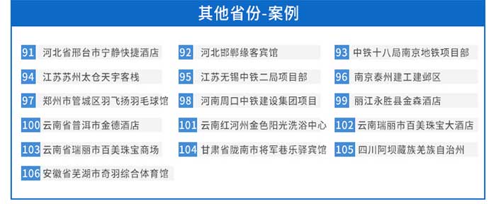商用熱水設備工程案例