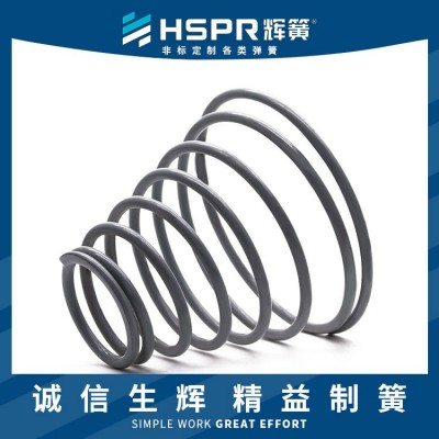 螺旋彈簧安全頭塔形彈簧來圖來樣定制電池彈片塔形彈簧小彈簧