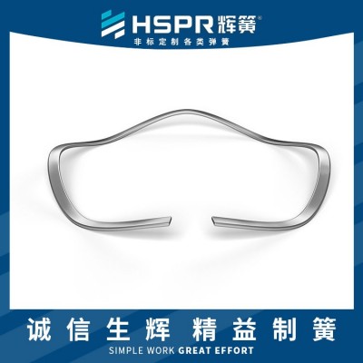 彎曲波形彈簧墊圈減振器圓截面波形彈簧不銹鋼彈簧定制