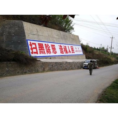 蚌埠刷墻廣告展示圖,蚌埠墻面噴繪廣告