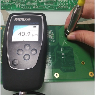 上海电路板阻焊油墨厚度测试仪 绿油测厚仪
