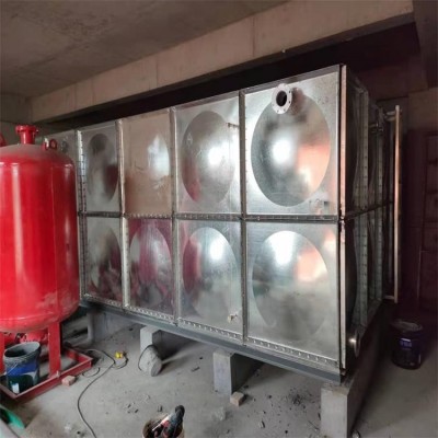 供应镀锌钢板装配式水箱 潍坊镀锌水箱厂家