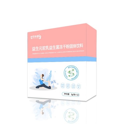 益生元駝乳益生菌凍干粉固體飲料 百未草固體飲料粉劑OEM代工