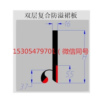使用導料槽防溢裙板的優勢