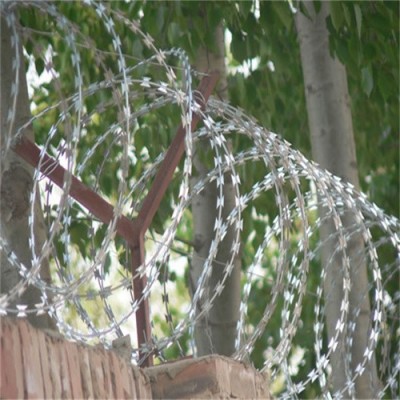 河北鍍鋅刺絲滾籠廠家供應安康監(jiān)獄護欄濟南防護網(wǎng)