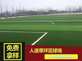 河北省承德运动型人工草坪铺设足球场地面翻新