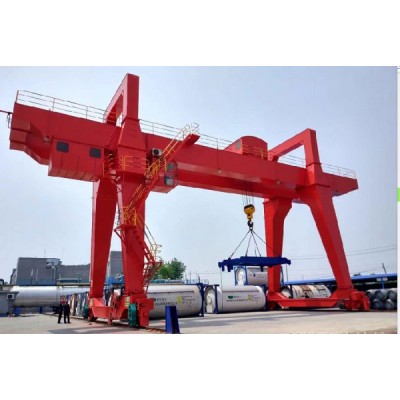 陜西渭南MG雙梁門式起重機(jī)廠家50T花架龍門吊出租