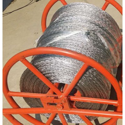 電力防旋轉(zhuǎn)絞磨機(jī)牽引繩不旋轉(zhuǎn)編織鋼絲繩