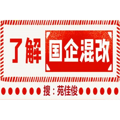 國企混改私企辦理國企混改的條件合作方式