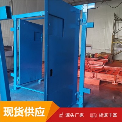 煤礦用無壓風門鋼板材質開關靈活方便