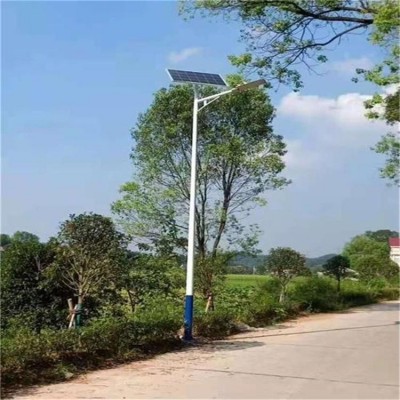 四川6米8米单双臂太阳能路灯 路灯厂家
