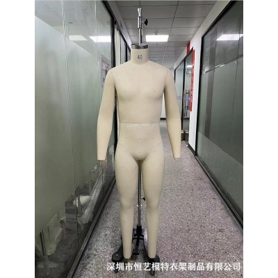 上海男裝板房試衣人臺-歐洲碼男裝立裁模特