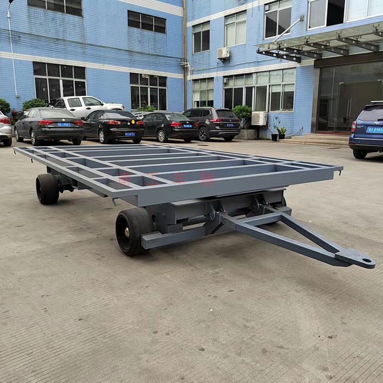 骨架式平板拖車