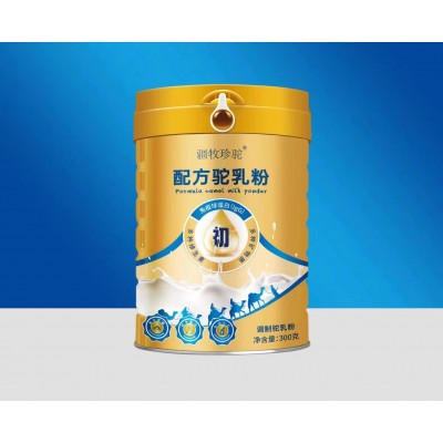 疆牧珍駝的益生菌配方駝奶粉