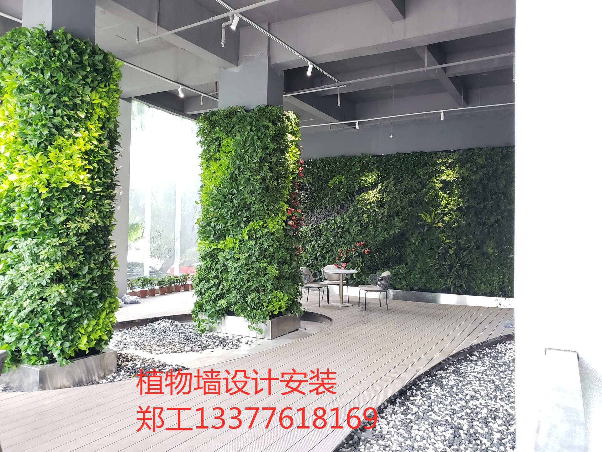 河源大廳垂直綠墻案例分享