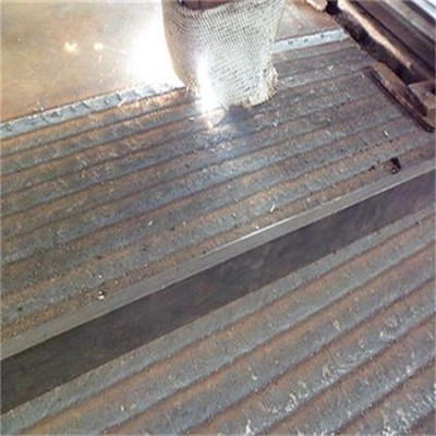 双金属复合型耐磨板 堆焊衬板 高铬合金耐磨板 济宁向上金品