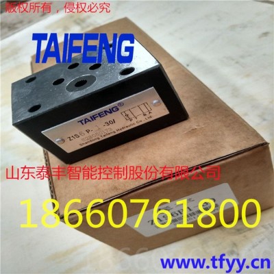 泰豐 TAIFENG 疊加式Z1S6型單向閥廠家直銷