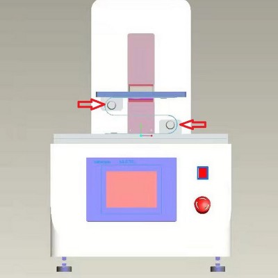 柔性材料对折压折试验机