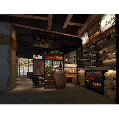 2024深圳中心区蛇口店铺餐厅商场超市装修设计