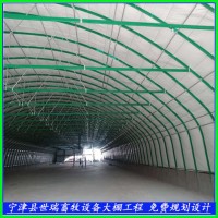 养兔大棚施工价格 兔舍大棚建设 全封闭保温兔棚施工