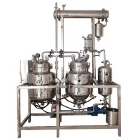 實(shí)驗(yàn)型中藥萃取濃縮收膏機(jī)組中草藥植物精油提取罐