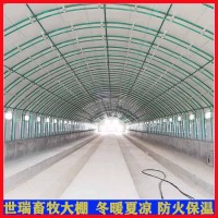 养兔大棚施工标准 兔舍大棚建设 养兔棚安装厂家
