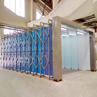 電動伸縮房大型移動房噴漆用活動房
