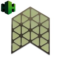 深圳地鐵站廳疏散指示，夜光不銹鋼標(biāo)識，地面蓄光自發(fā)光標(biāo)識